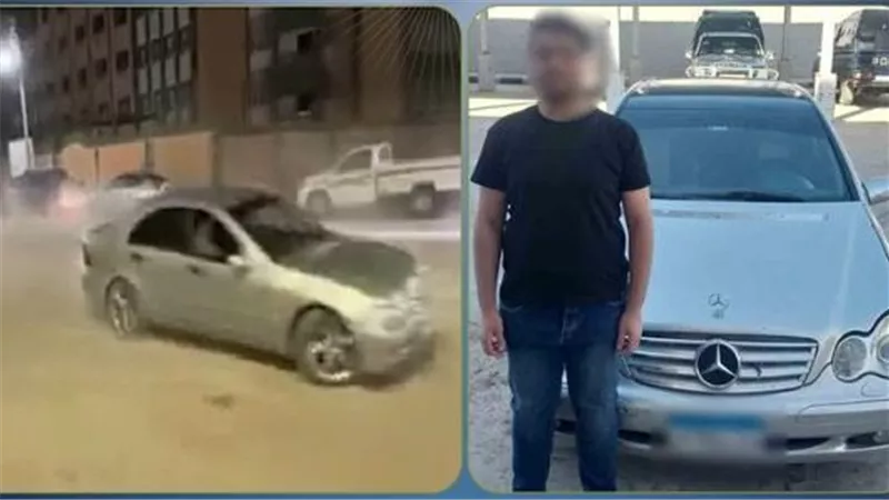 ضبط قائد سيارة ملاكي بسوهاج لاتهامه بآداء حركات استعراضية 