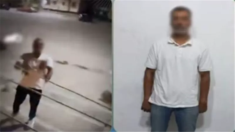 عليه حكم تبديد.. القبض على سائق ظهر في فيديو مشادة مع جارته بمدينة العبور