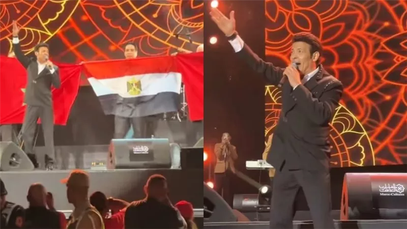 سعد الصغير يحتفل بنجاح حفله في مهرجان موازين |صور                     