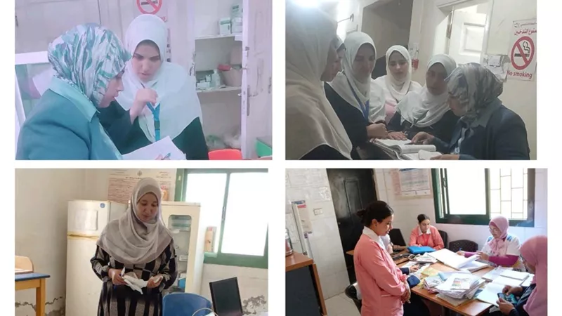 بنى سويف: إحالة عدد من حالات الغياب بالإدارات الصحية للشؤون القانونية 