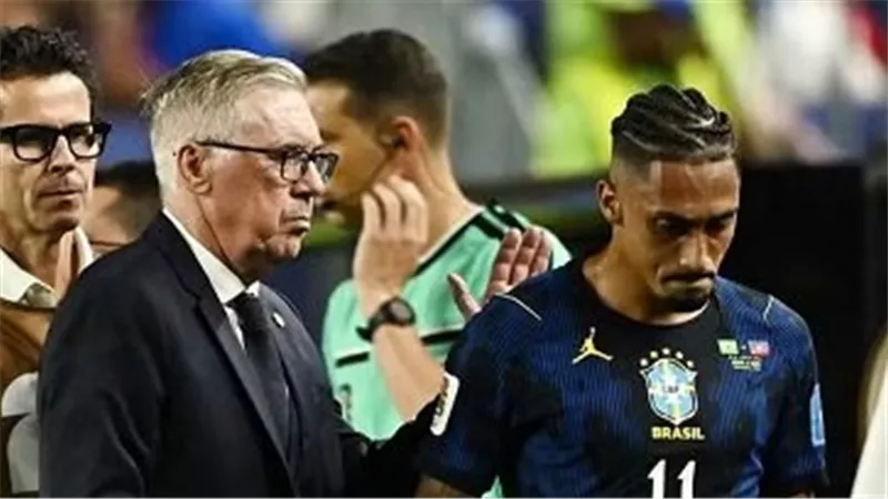 البرازيل تتلقى صدمة مدوية بنهاية مشوار رافينيا في كأس العالم