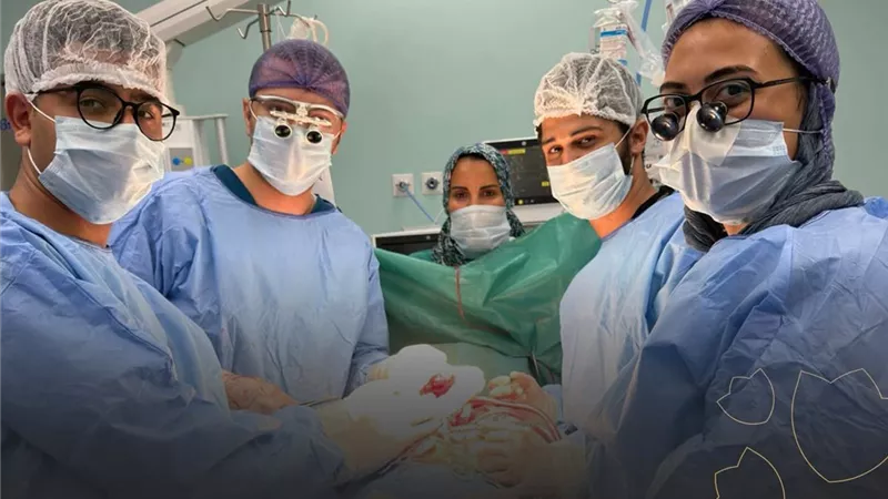 نجاح جراحة قلب مفتوح عالية الخطورة لاستئصال ورم ضخم بقلب مريض بمجمع السويس 