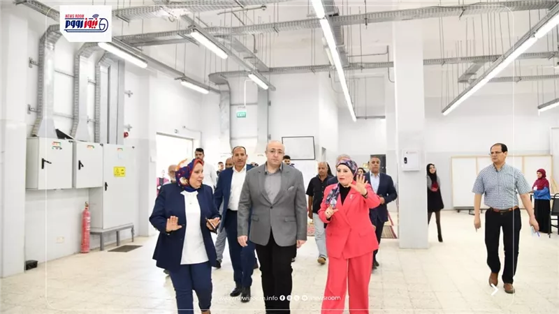 محافظ الفيوم يتفقد مصنع الغزل والنسيج بالعزب يؤكد دعمه الكامل للتوسعات الجديدة