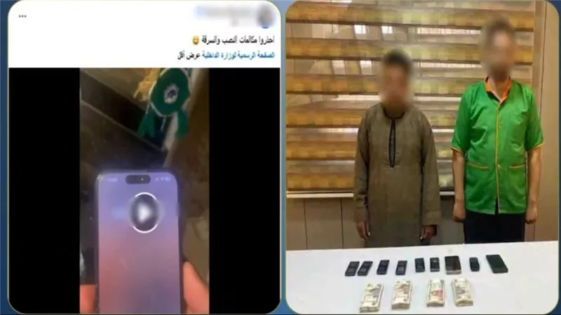 ألامن يضبط متهمين بالنصب الإلكتروني انتحلا صفة موظفي خدمة عملاء بنوك بالمنيا