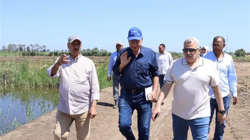 جهاز تنمية البحيرات يستقبل مدير المركز الدولي للأسماك لبحث تعزيز التعاون الفني