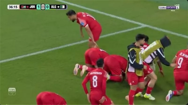 أهداف وملخص مباراة الأردن والجزائر الشوط الأول في كأس العالم 2026