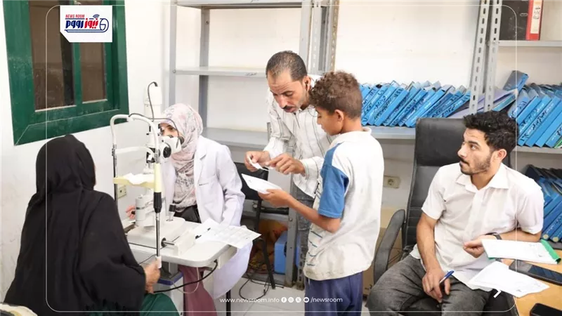 جامعة المنيا تقدم خدمات طبية وتوعوية لـ620 مواطنًا بقرية السلام ببني مزار