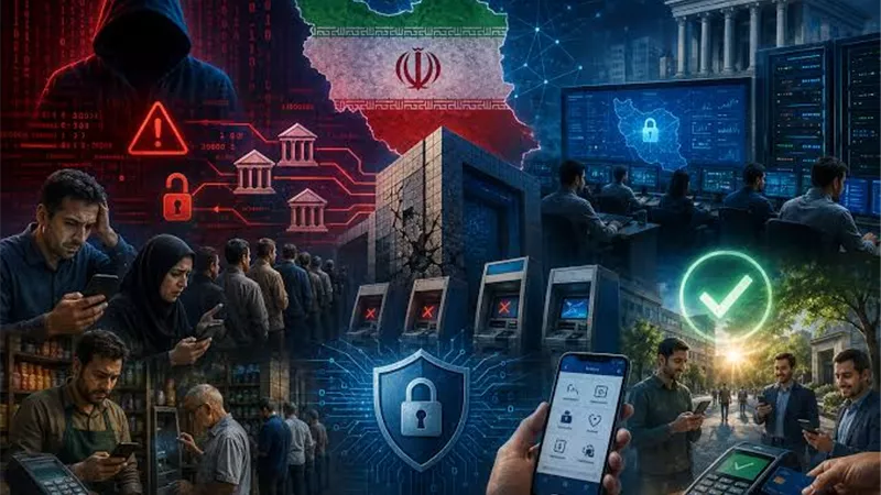 هجوم سيبراني يستهدف أنظمة البنوك في إيران ويعطل خدمات الدفع الإلكتروني
