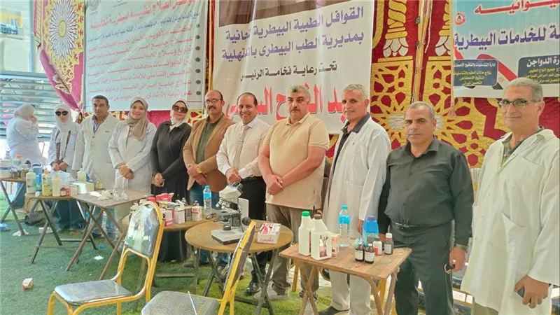 محافظ الدقهلية يتابع جهود مديرية الطب البيطري في تنفيذ القوافل الطبية البيطرية