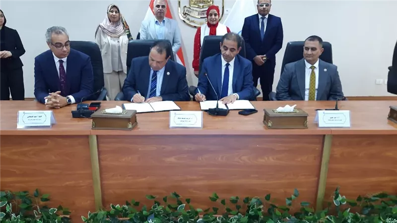 دعمًا للابتكار.. بروتوكول تعاون بين جامعة بورسعيد والمركز الوطني للدراسات
