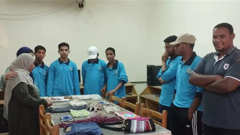جوالة الجناين بالسويس تتألق بمشروع بيئي لإعادة التدوير وتعزيز الوعي البيئي 