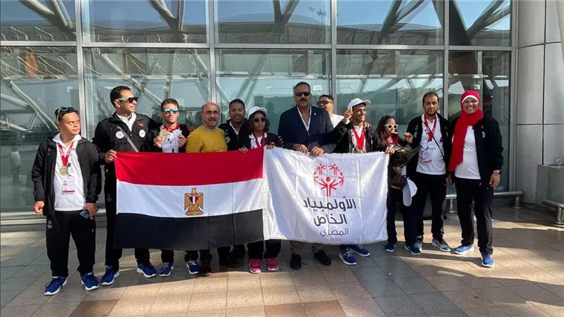  بعد تحقيق 8 ميداليات‏.. مايا مرسي تهنئ أبطال بعثة الأولمبياد الخاص في الألعاب الإقليمية