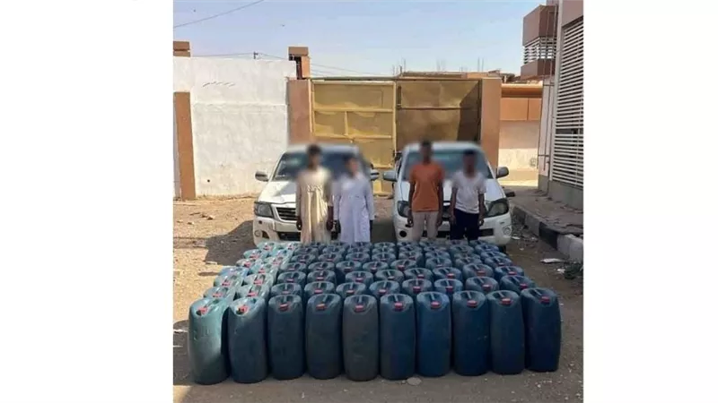 ضبط 4 أشخاص بحوزتهم أكثر من 3 أطنان سولار قبل بيعها بالسوق السوداء في أسوان