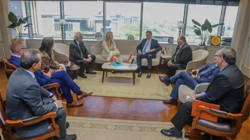 وزير الزراعة يبحث مع وفد بولندي تعزيز التعاون والتبادل التجاري
