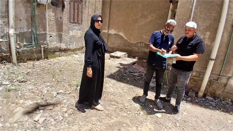 حملة بيئية موسعة بحي فيصل بالسويس.. و إنذارات للمخالفين قبل اتخاذ الإجراءات