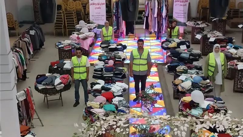 تضامن الشرقية والاورمان: تنظيم 3 معارض ملابس وفساتين زفاف بالمجان