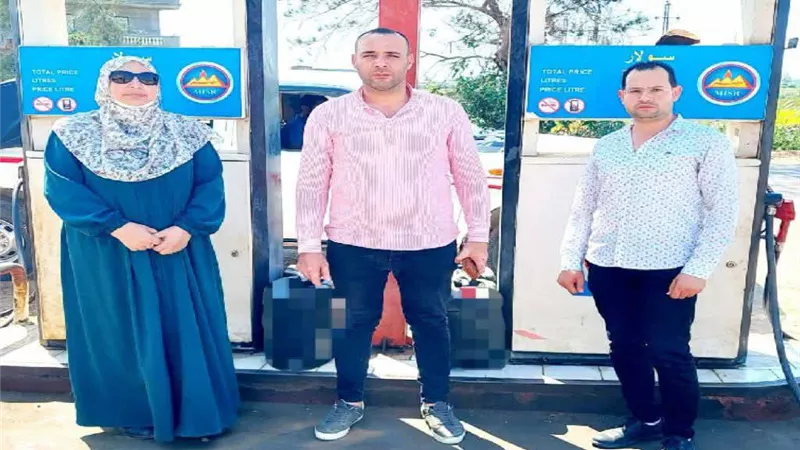 خلال حملات تموينية بدمنهور ضبط 1000 لتر سولار بمحطتين غير مرخصتين