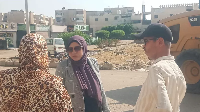 حملات نظافة مكبرة بمدينة المستقبل بفيصل لرفع المخلفات وتحسين البيئة السكنية