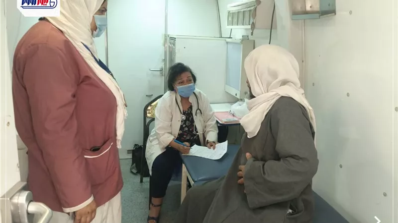 1525 خدمة علاجية مجانية و927 مواطنًا يستفيدون من قافلة الجرنوس الطبية بالمنيا