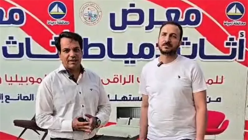 فيها حاجة حلوة.. مسيحي يهدي رحلة عمرة لصديقه المسلم بمعرض الأثاث الدمياطي 