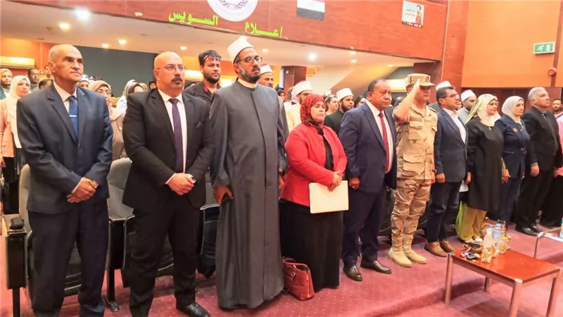 منطقة السويس الأزهرية تحتفي بذكرى ثورة 30 يونيو بمشاركة طلابية مميزة بالاعلام