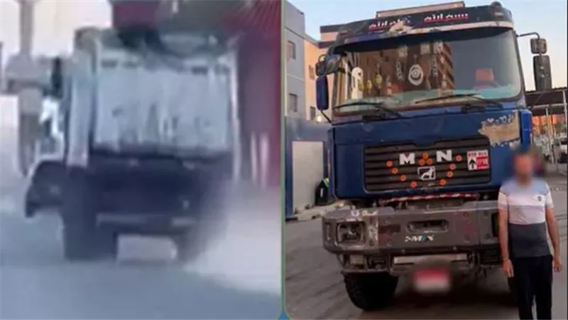 ضبط سائق نقل ثقيل قاد برعونة وعرض حياة المواطنين للخطر بمدينة نصر