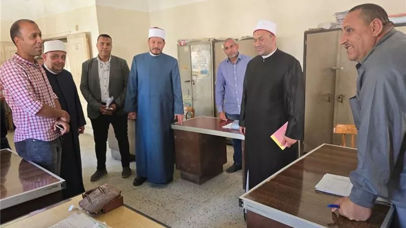 الأوقاف تواصل المتابعة الدعوية والإدارية بمديرية أوقاف البحيرة