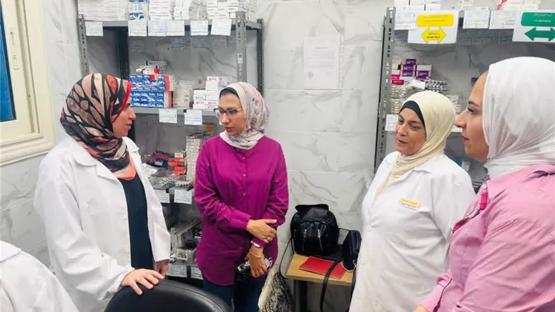 جولة إشرافية بوحدة طب أسرة السويس 1 لمتابعة جودة الخدمات الصحية