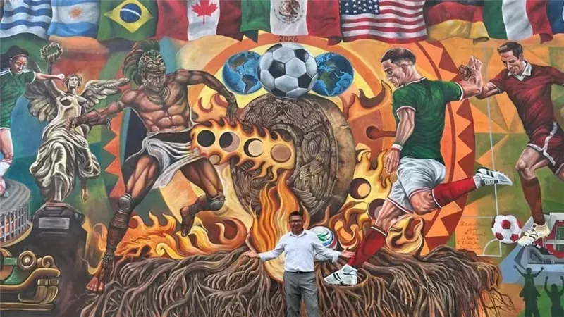 ليس له علاقة بكرة القدم..أكاديمي مكسيكي يدخل موسوعة جينيس بسبب كأس العالم