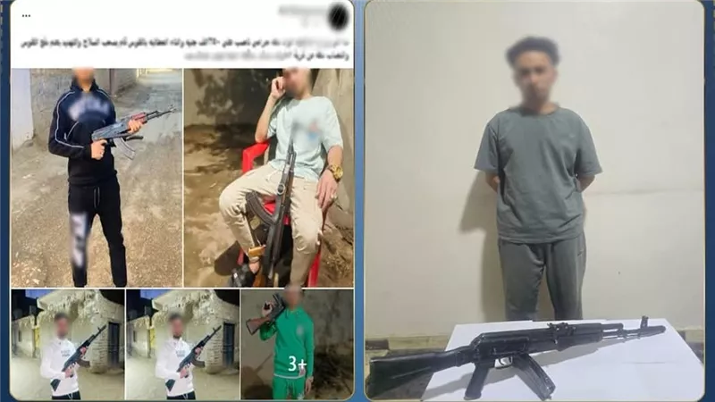 تحقيقات النيابة تكشف حقيقة صور «بلطجي السوشيال ميديا» بسوهاج