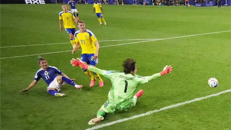 نتيجة وأهداف مباراة اليابان والسويد الشوط الثاني (1-1) في كأس العالم 2026
