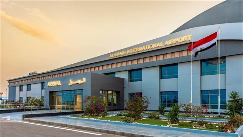 مطار العلمين يحقق نموًا 57% بالركاب استعدادًا لمعرض الطيران الدولي 2026