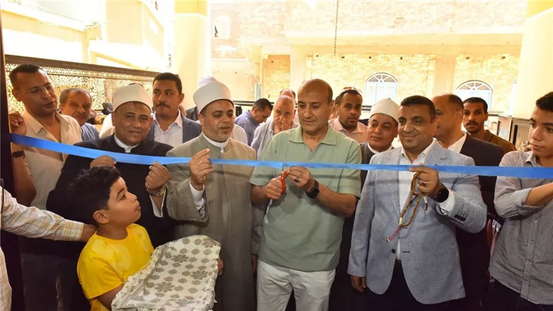 محافظ أسيوط يفتتح مسجد آل أبو سيف بقرية بني قرة بالقوصية بعد إحلاله وتجديده