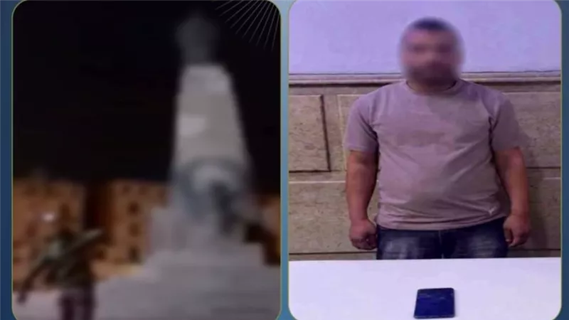 لتحقيق الأرباح.. ضبط صاحب فيديو السخرية أمام تمثال بالإسكندرية