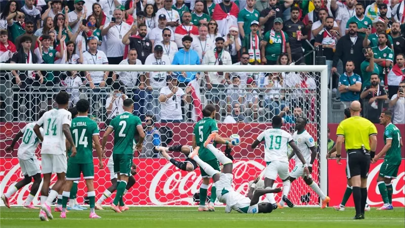 أهداف وملخص مباراة السنغال والعراق الشوط الأول في كأس العالم 2026 (فيديو)