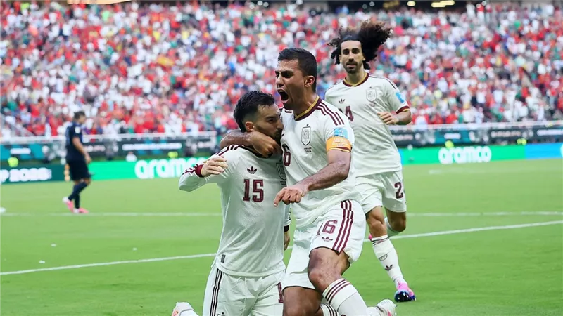 أهداف وملخص مباراة أوروجواي وإسبانيا الشوط الأول في كأس العالم 2026