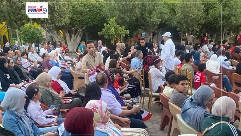 استمرار توافد المواطنين بمراكز الشباب بالفيوم لمتابعة مباراة مصر وإيران 2026
