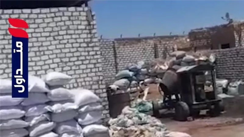 ضبط شحنة ضخمة من الفول الصويا والفلفل الأسود المغشوش في بني سويف