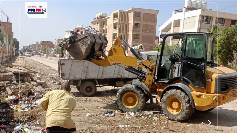 حملات مكثفة للنظافة ورفع الإشغالات وتحسين المظهر الحضاري بمركزي سنورس وإطسا