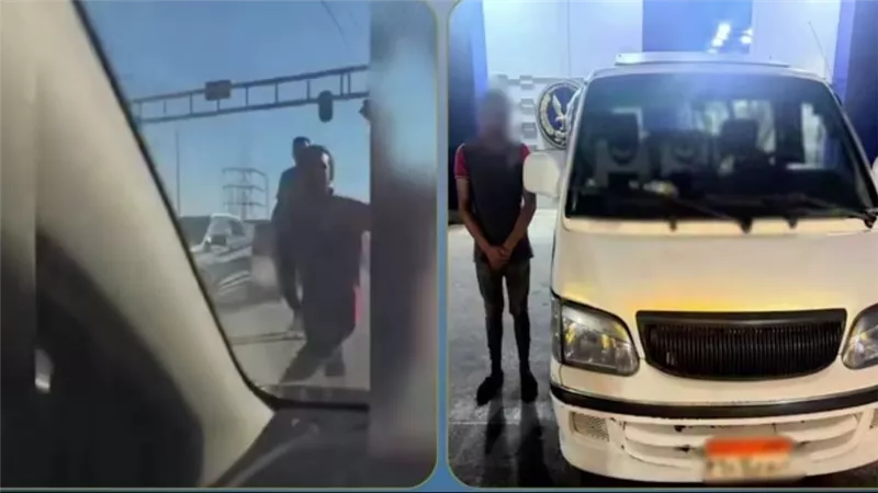 ضبط سائق ميكروباص حاول التعدي على أسرة بعد تصادم بالإسكندرية