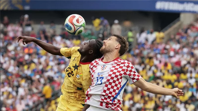 أهداف وملخص مباراة كرواتيا وغانا الشوط الأول في كأس العالم 2026