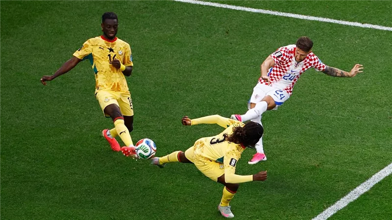 نتيجة وأهداف مباراة كرواتيا وغانا الشوط الثاني (2-1) في كأس العالم 2026
