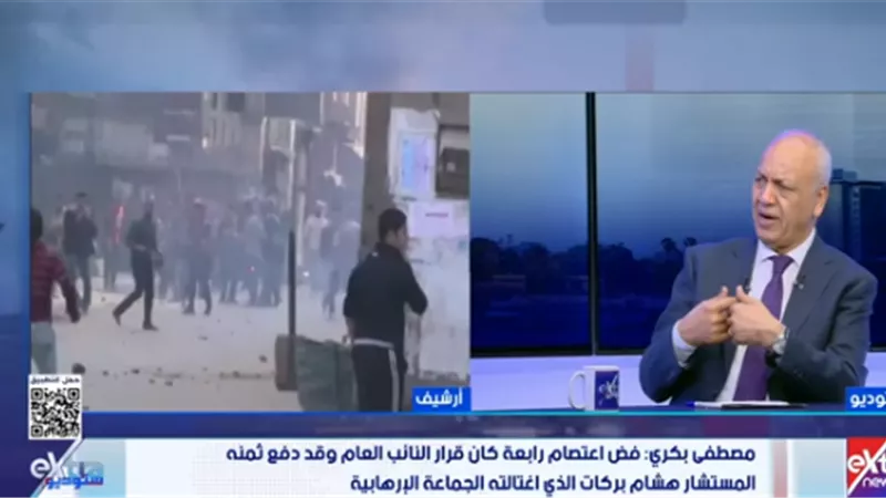 مصطفى بكري: قيادات بديلة للإخوان أدارت الاعتصامات بعد القبض على مكتب الإرشاد