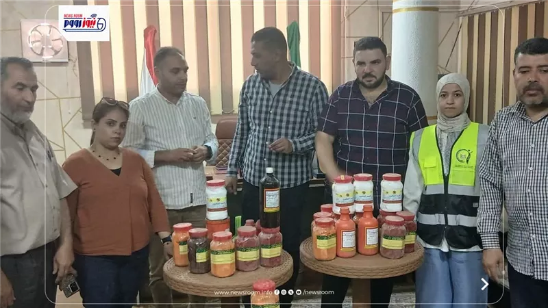 ضبط 45 كيلو أغذية فاسدة ومواد محظورة خلال حملات رقابية مكثفة بأسواق المنيا