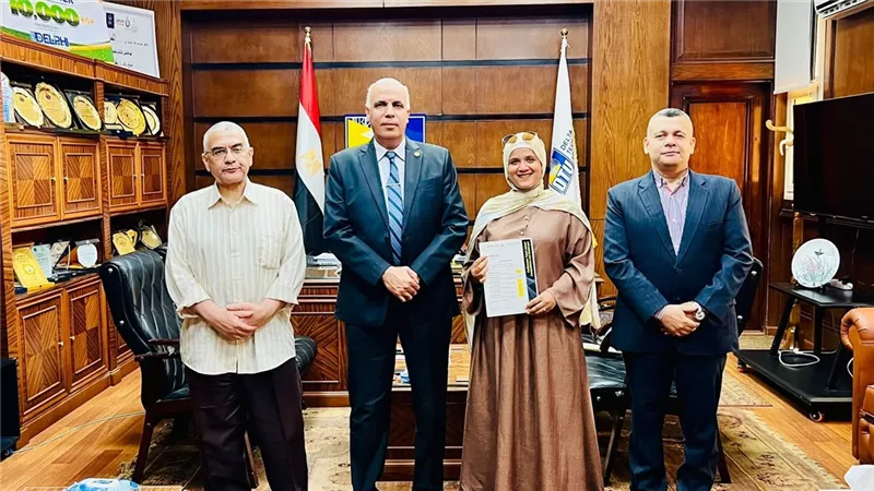طالبة بجامعة الدلتا التكنولوجية تحقق إنجازًا دوليًا