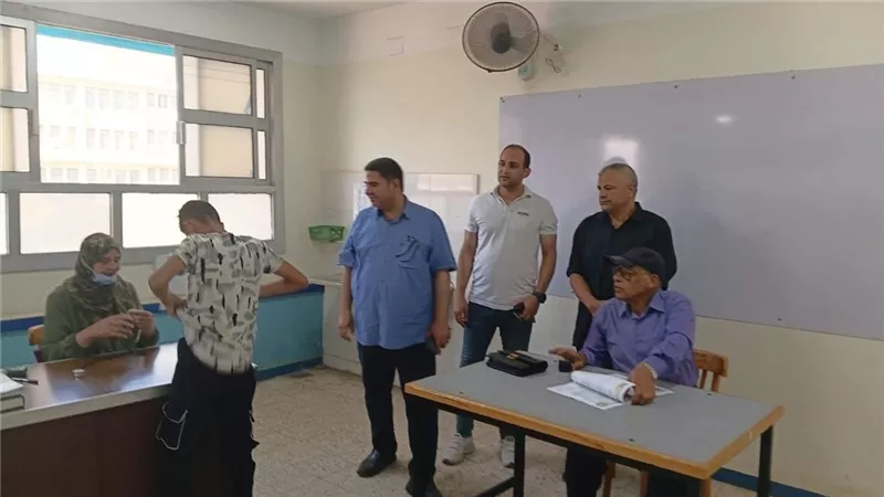 تعليم القليوبية يتابع الفحص الطبي للمتقدمين للمدرسة الرياضية ببنها 
