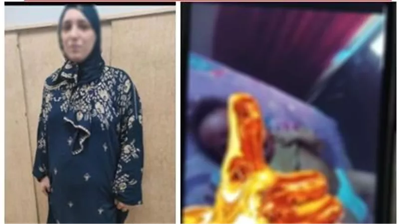 بسبب خلافات مع طليقها.. سيدة تعذب طفلها الرضيع في الوراق والأمن يتدخل