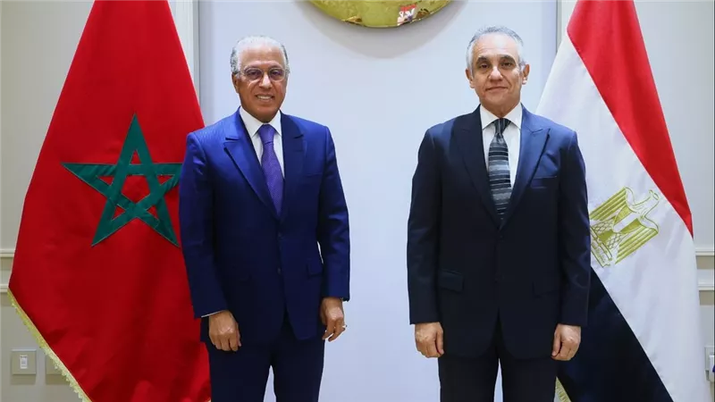 وزير العدل يستقبل سفير المملكة المغربية لبحث تطوير آفاق التعاون القضائي المشترك 