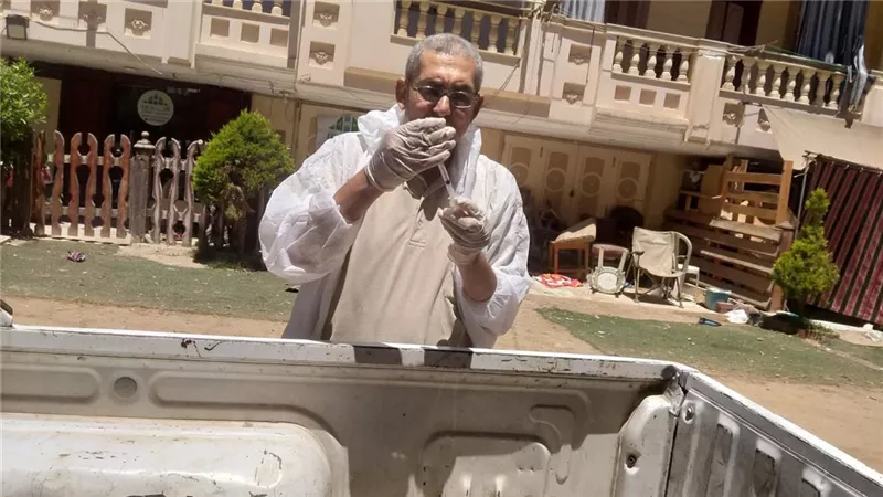 بيطري دمياط يحصن 51 كلبا حرا بمدينة رأس البر للوقاية من السعار