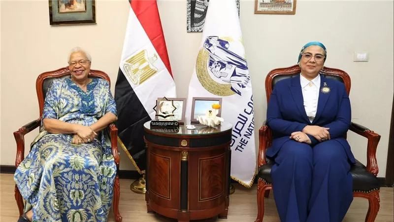 المستشارة أمل عمار تستقبل جراسا ماشيل لبحث تعزيز التعاون في مجال تمكين المرأة 